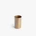 Bathroom Tumbler - Soft Gold Hammered-Bathroom Accessories