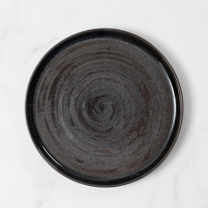 Bella Ceramic Dinner Plate - Black Speckle-CERAMIC