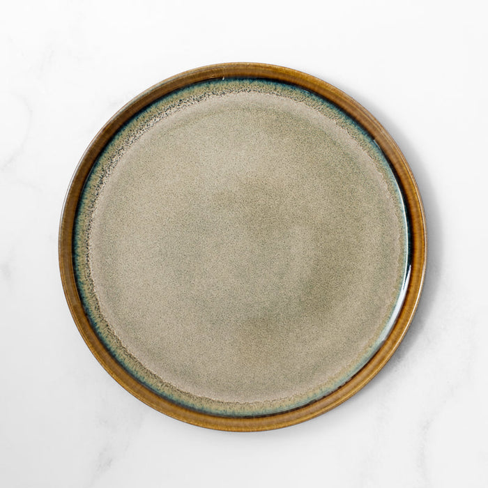 Bella Ceramic Dinner Plate - Glazed Mint-CERAMIC