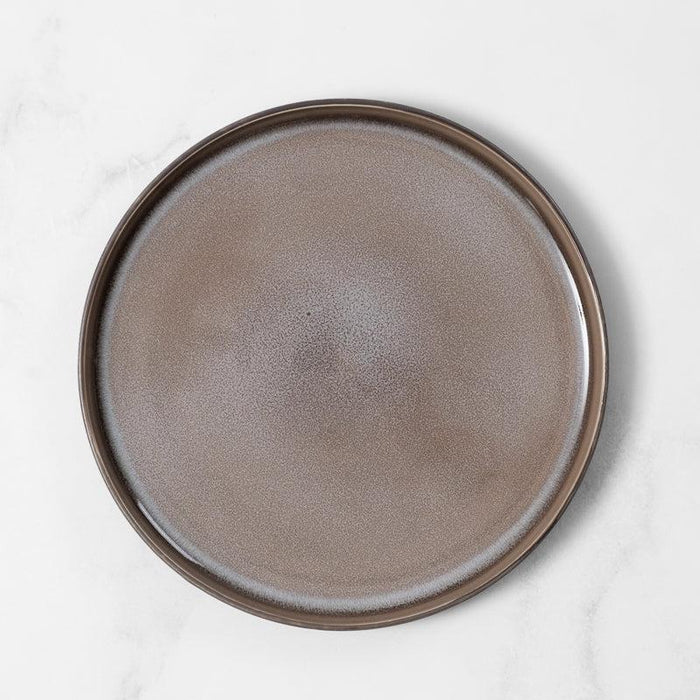 Bella Ceramic Dinner Plate - Grey-CERAMIC