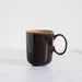 Bella Ceramic Mug - Coral and Grey-CERAMIC