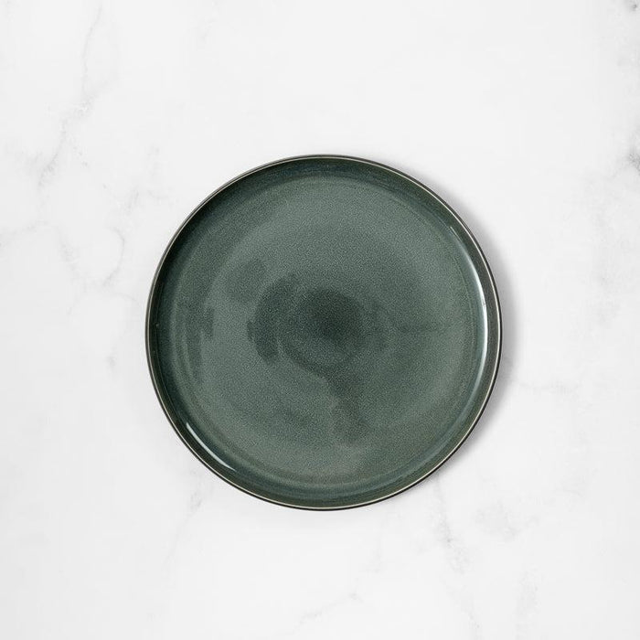 Bella Ceramic Side Plate - Dusky Blue and Grey-CERAMIC