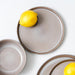 Bella Ceramic Side Plate - Grey-CERAMIC