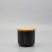 Black Ceramic Storage Canister