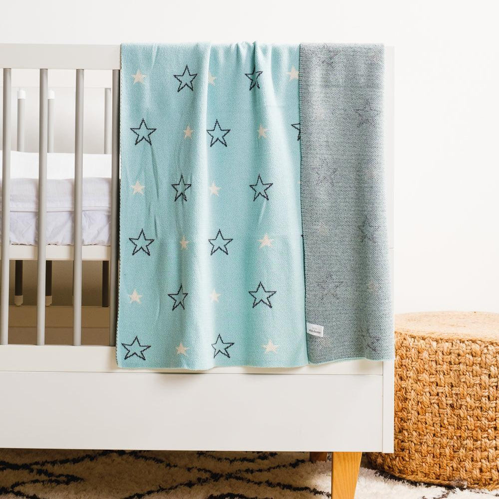BABIES JACQUARD BLANKET A NIGHT IN THE 90S main image 1