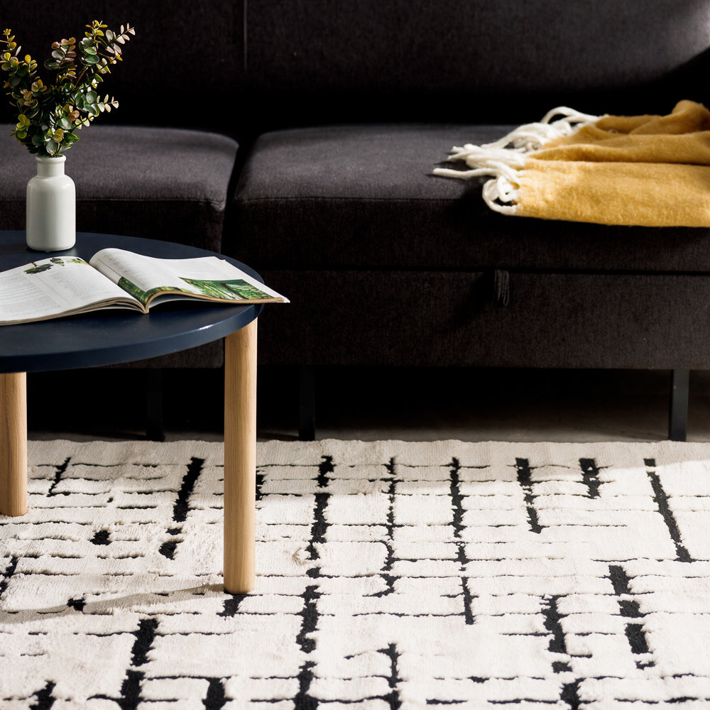 Capucine Woven Carpet Monochrome-Carpets/Rugs