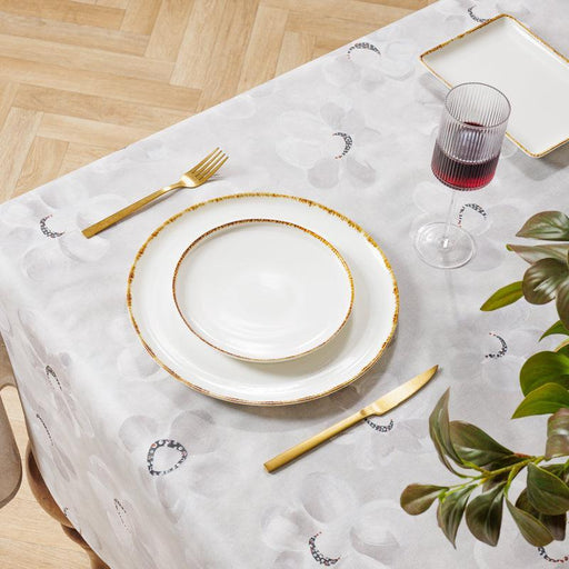 Carmel Designs Tablecloth Daisy Dove Grey-Tablecloth