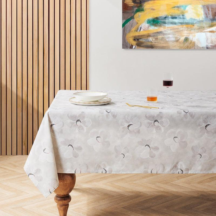 Carmel Designs Tablecloth Daisy Dove Grey-Tablecloth