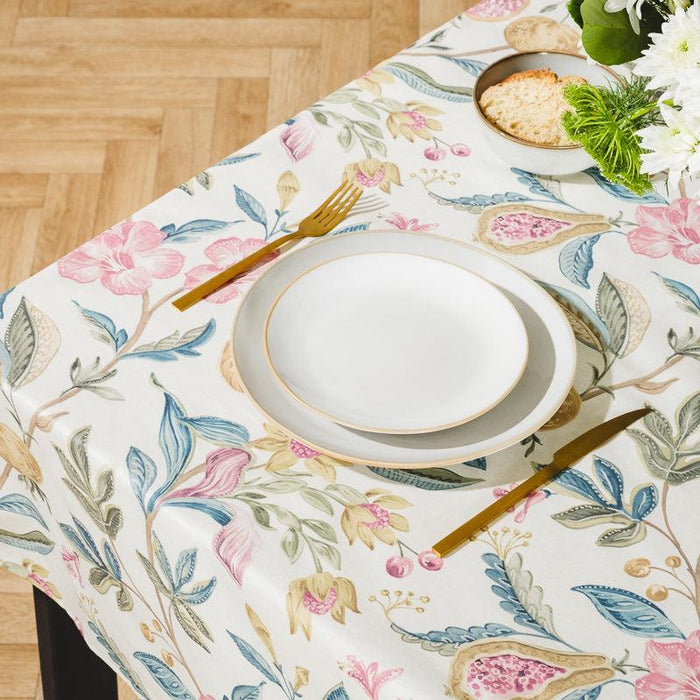 Carmel Designs Tablecloth Exotic Fruit - Ivory-Tablecloths