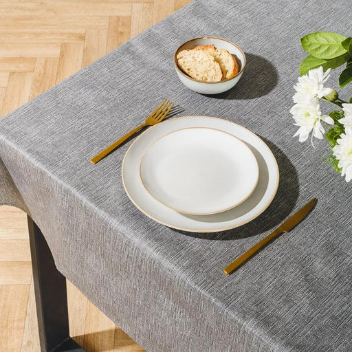 Carmel Designs Tablecloth Linen Dream - Grey-Tablecloths