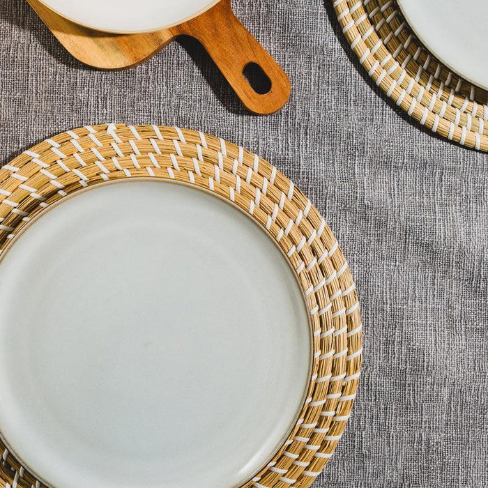 Carmel Designs Tablecloth Linen Dream - Grey-Tablecloths