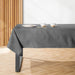 Carmel Designs Tablecloth Plain - Steel-Tablecloths