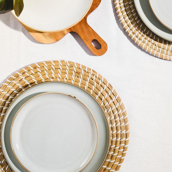 Carmel Designs Tablecloth Plain - White-Tablecloths