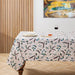 Carmel Designs Tablecloth Abstract Leaves Nude-Tablecloths