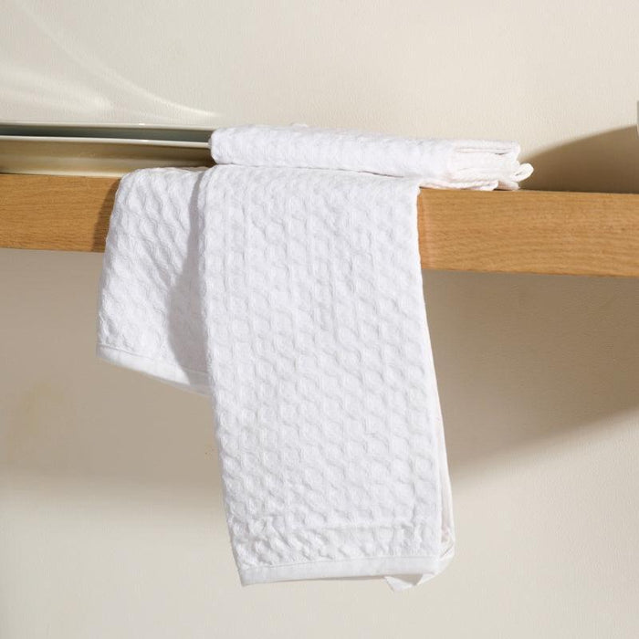 Caterer's Choice Cream Textured Weave Dishcloths-DISHCLOTH