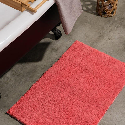 Cotton Bay Drylon Anti Slip Bath Mat 50x80cm - Coral