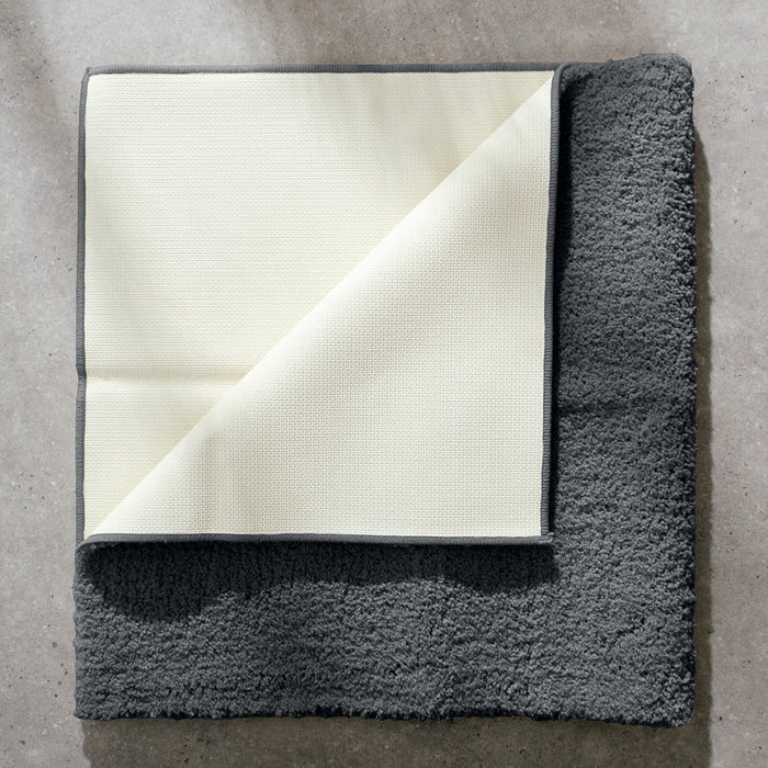 Cotton Bay Drylon Anti Slip Bath Mat-Dark Grey-