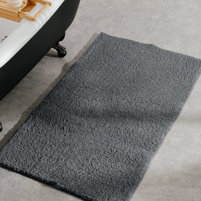 Cotton Bay Drylon Anti Slip Bath Mat-Dark Grey-