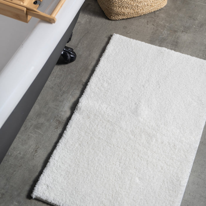 Cotton Bay Drylon Anti Slip Mat - White 50x80cm