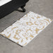 Cotton Bay Jacquard Anti-Slip Bath Mat - Taupe-Bath Mat