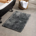 Cotton Bay Non-Slip Silky Bath Mat - Gun Metal Grey-Bath Mat