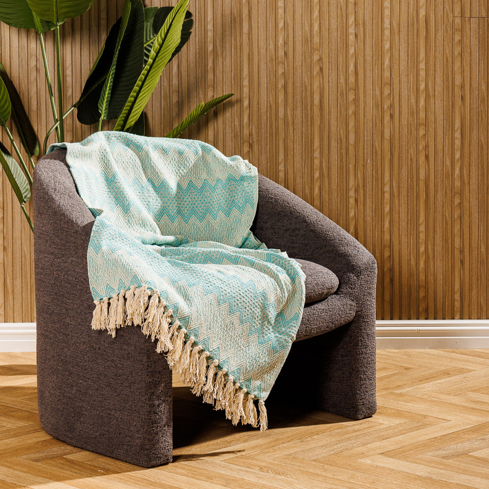Cotton Bay Throw Alpine Wave Duck Egg-Throws