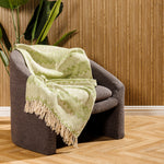 Cotton Bay Throw Alpine Wave Green