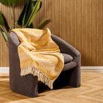 Cotton Bay Throw Alpine Wave Yellow