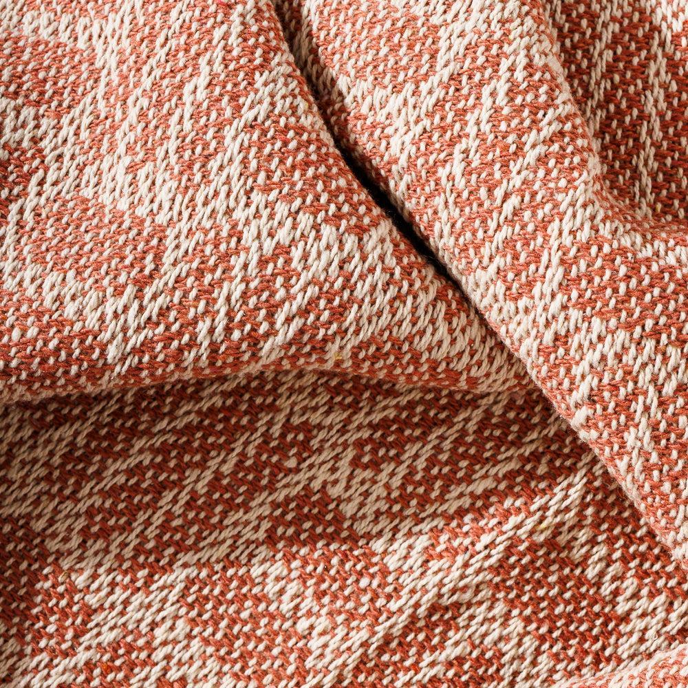 Clay Throw Rug Cotton Bay Throw Clay – Whitehouse & Continental Linen