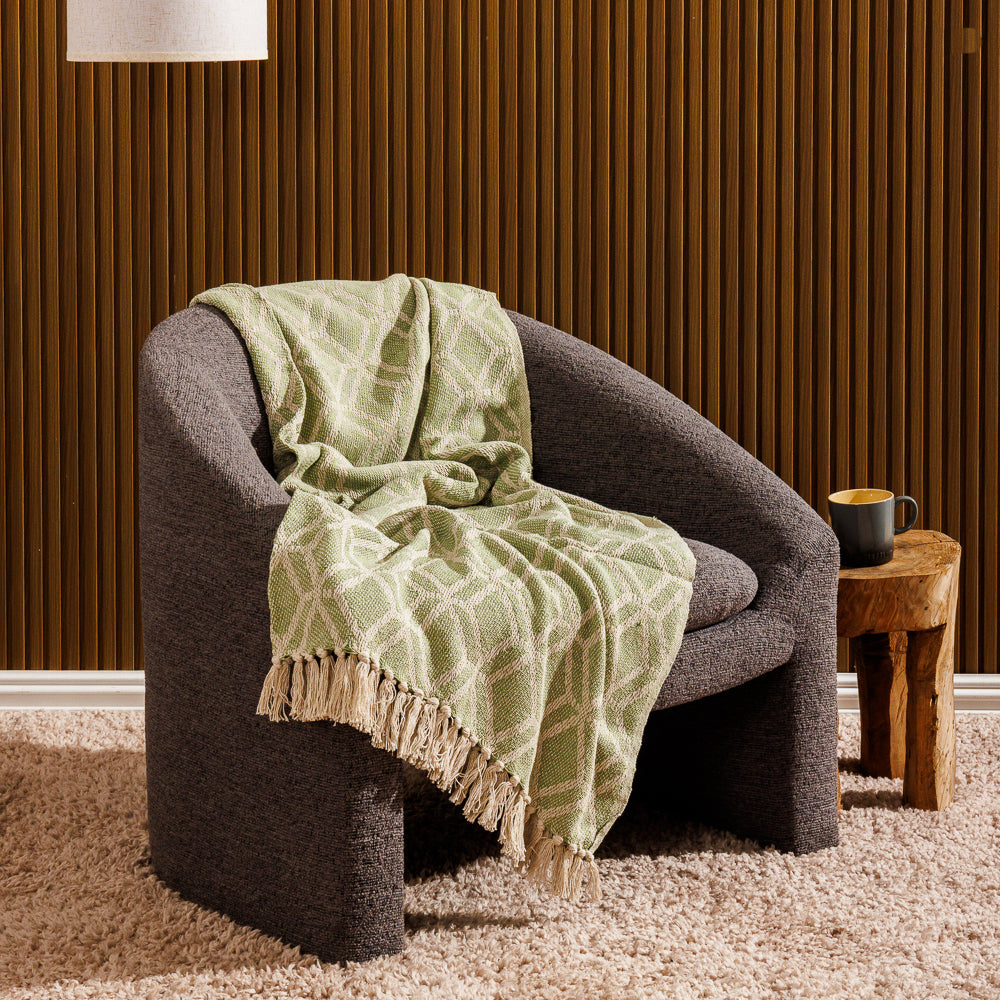 Cotton Bay Throw Sage-Throws