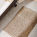 Cotton Bay Tufted Bathroom Mat Beige 2 Piece-Bath Mats
