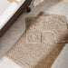 Cotton Bay Tufted Bathroom Mat Beige 2 Piece-Bath Mats