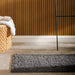 Cotton Bay Tufted Bathroom Mat Dark Grey 2 Piece-Bath Mats