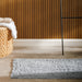 Cotton Bay Tufted Bathroom Mat Light Grey 2 Piece-Bath Mats