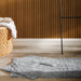 Cotton Bay Tufted Bathroom Mat Light Grey 2 Piece-Bath Mats