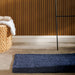 Cotton Bay Tufted Bathroom Mat Navy 2 Piece-Bath Mats