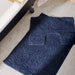 Cotton Bay Tufted Bathroom Mat Navy 2 Piece-Bath Mats