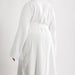 Cotton Club Deluxe Toweling Bathrobe White-Bathrobes