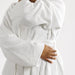 Cotton Club Deluxe Toweling Bathrobe White-Bathrobes