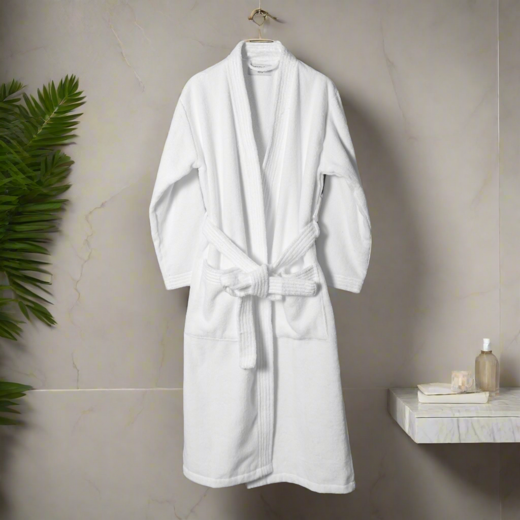Cotton Club Deluxe Towelling Bathrobe Bathrobes