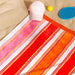 Sunkissed Stripes Velour Beach Towel-Beach Towels