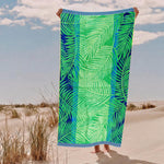 Cotton Collection Velour Palms Paradise Beach Towel