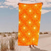 Cotton Collection Velour Sunscape Beach Towel