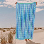 Cotton Collection Velour Wave Whisperer Beach Towel