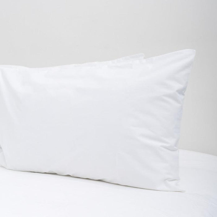 Cotton Rich Percale 200 Thread Count Duvet Cover Set - White