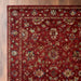 Crimson Flame Printed Silkwhisper Carpet-CARPET