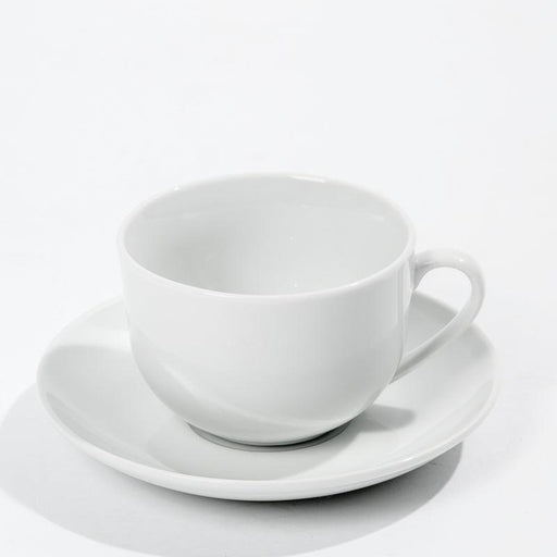 Cup & Saucer - White-