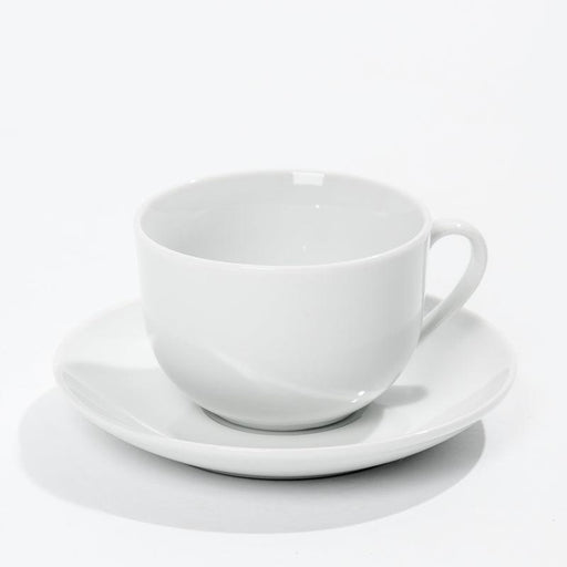 Cup & Saucer - White-