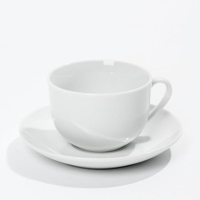 Cup & Saucer - White-