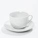 Cup & Saucer - White-